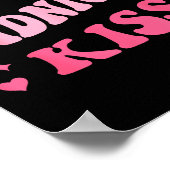 He's My Midnight Kiss Saying Romantic Couple New Y Poster (Hoek)