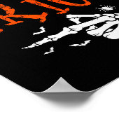 He's My Trick Halloween Matching Couple Funny Girl Poster (Hoek)