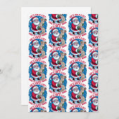 He's On A List and It's Not Mine Bedankkaart (Voorkant / Achterkant)