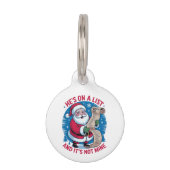 He's On A List and It's Not Mine Huisdierpenning (Voorkant)