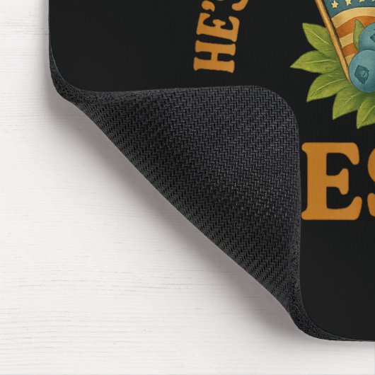 He's On A Work Trip With Jesus Christian Religious Muismat (Hoek)