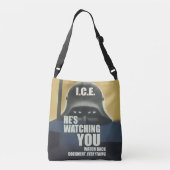 He's Watching You 2026 Crossbody Tas (Achterkant)