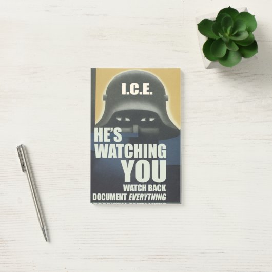 He's Watching You 2026 Post-it® Notes (Kantoor)