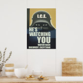 He's Watching You 2026 Poster (Keuken)