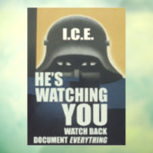 He's Watching You 2026 Raamsticker (Vel 3)