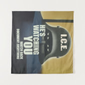 He's Watching You 2026 Wandkleed (Voorkant (horizontaal))