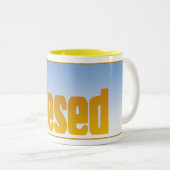 Hesed Tweekleurige Koffiemok (Voorkant rechts)