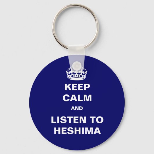 Heshima-toets ( Keep Calm ) Sleutelhanger (Voorkant)