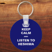 Heshima-toets ( Keep Calm ) Sleutelhanger (Voorkant)