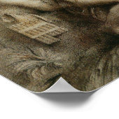 Hesiod en Muse van Gustave Moreau Poster (Hoek)