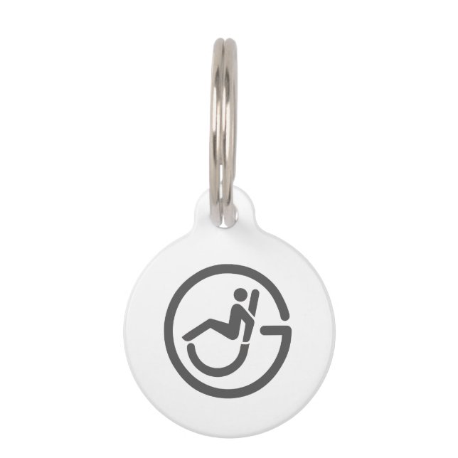 HESONWHEELS Key Fob Huisdierpenning (Voorkant)