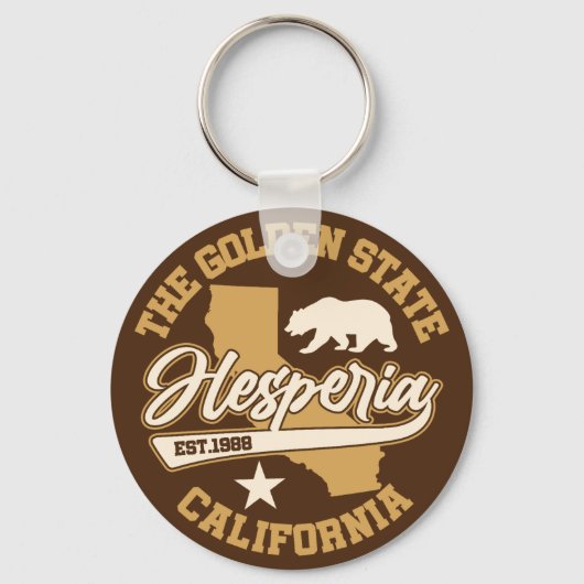Hesperia, Californië Sleutelhanger (Voorkant)
