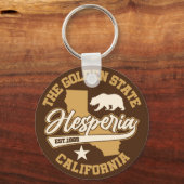 Hesperia, Californië Sleutelhanger (Achterkant)