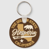 Hesperia, Californië Sleutelhanger (Achterkant)