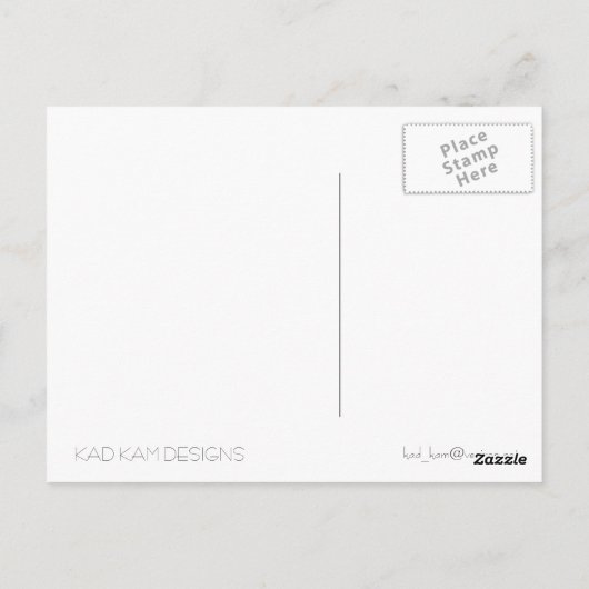 Hesperia Dam Briefkaart (Achterkant)