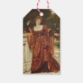 Hesperia (door Frank Dicksee) Cadeaulabel (Voorkant)