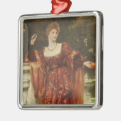 Hesperia (door Frank Dicksee) Metalen Ornament (Links)