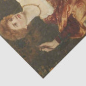 Hesperia (door Frank Dicksee) Tissuepapier (Detail)