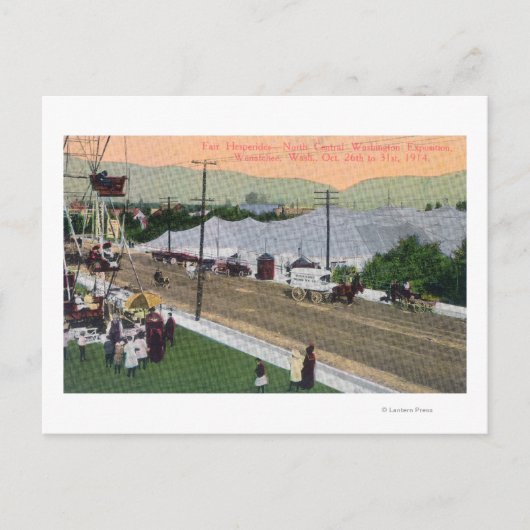 Hesperides FairNorth Central WA Expositie Briefkaart (Voorkant)