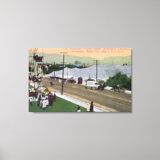 Hesperides FairNorth Central WA Expositie Canvas Afdruk (Voorkant)