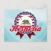 Hesperie, CA Briefkaart (Voorkant)