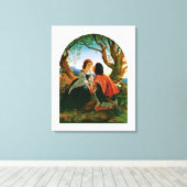 Hesperus Canvas Afdruk (Insitu (Houten vloer))