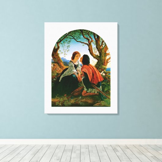 Hesperus Canvas Afdruk (Insitu (Houten vloer))