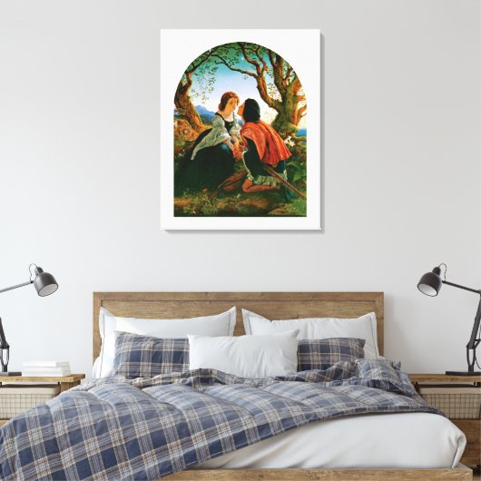 Hesperus Canvas Afdruk (Insitu (Slaapkamer))