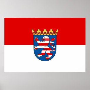 Hesse (Staat), Duitsland Poster