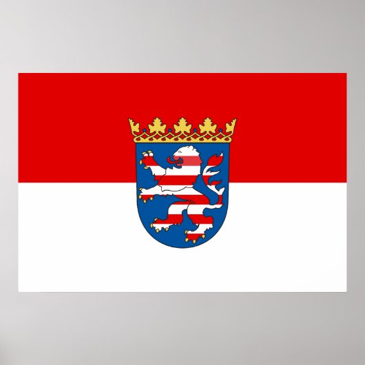 Hesse (Staat), Duitsland Poster (Voorkant)