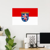 Hesse (Staat), Duitsland Poster (Thuiskantoor)