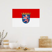 Hesse (Staat), Duitsland Poster (Keuken)