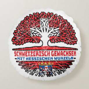 Hessen Hessisch Schweizer Schweiz Baum Wurzel Rond Kussen
