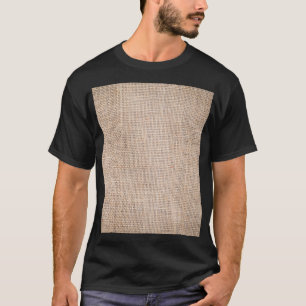 Hessische zakdoek, geweven textuur achtergrond. t-shirt