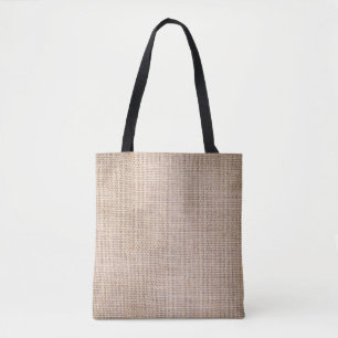 Hessische zakdoek, geweven textuur achtergrond. tote bag