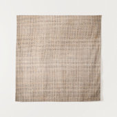 Hessische zakdoek, geweven textuur achtergrond. wandkleed (Voorkant (horizontaal))