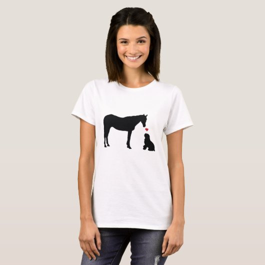 Hest Og Hund Apparel T-shirt (Voorkant volledig)