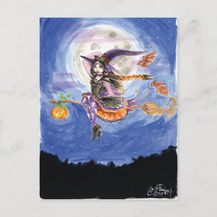 "Hester and the Bats"-Briefkaart Briefkaart