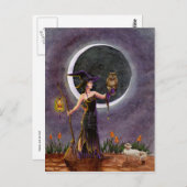 "Hester and the Owl"-Briefkaart Briefkaart (Voorkant / Achterkant)