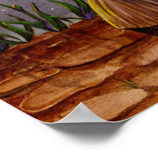 "Hester and the Owl"-Poster Poster (Hoek)