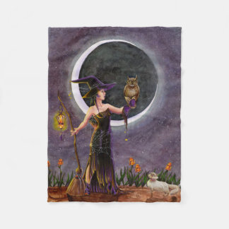 Hester en de Owl Fleece Blanket Deken