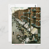 Hester Street New York Post Briefkaart (Voorkant / Achterkant)