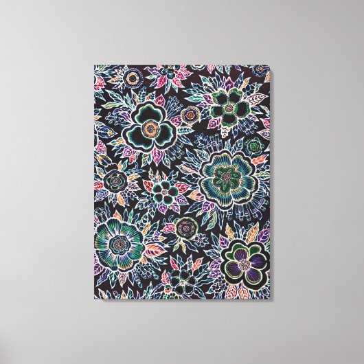 HESTIA: Eeuwige Gloed- Maximalistische Canvasprint Canvas Afdruk (Voorkant)