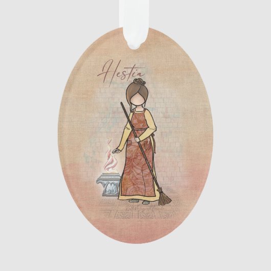 Hestia Goddess Ornament (voorkant)