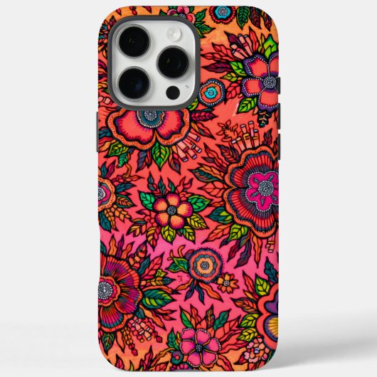 HESTIA: Sacred Ember- Maximalistische iPhone Hoes (Achterkant)