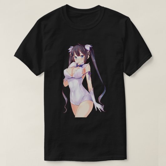 Hestia Waifu (Danmachi) T-shirt (Design voorkant)