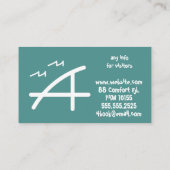 HESTIË VISITEKAARTJE (Achterkant)