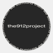 Het912Project Ronde Sticker (Voorkant)