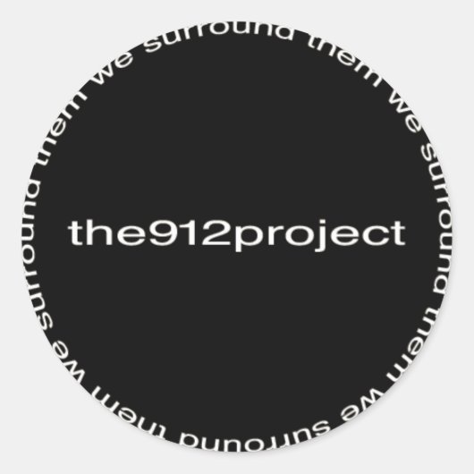 Het912Project Ronde Sticker (Voorkant)