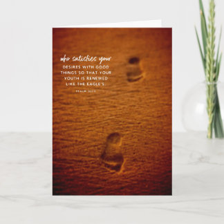 Het 103:5 van de Psalm van het Zand van de Kaart